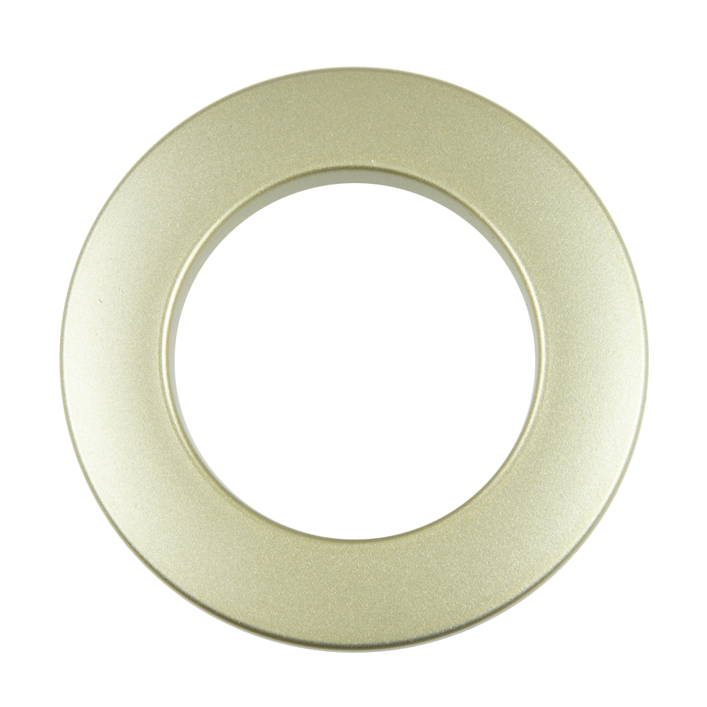 Люверсы трехзамковые для штор 35 мм "СМ" 6 Светлое матовое золото