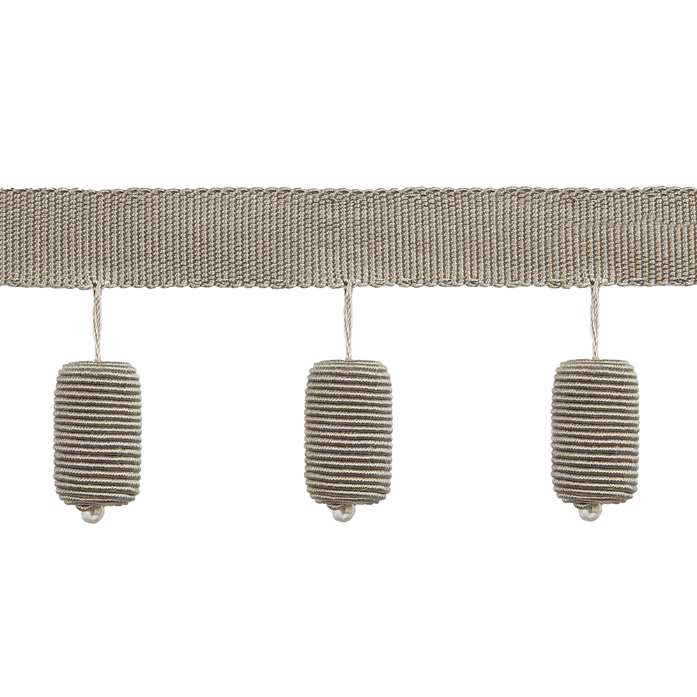Бахрома "Reps Barrel" RA98 - GREY Mirtex серо-бежевый (d18/30мм) (6,5 см)