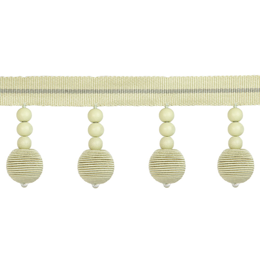 Бахрома "Reps Circle" TP1005 - В10 Mirtex белая скала (d25мм) (7,5 см)