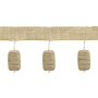 Бахрома "Reps Barrel" RA98 - BEIGE Mirtex бежевый (d18/30мм) (6,5 см)