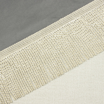 Бахрома крученая SP(12CM)-5 молочная (12 см)