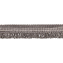 Кант с ресничками шторный "Букле" ER01-82-SILVER MirTex серый (3 см)
