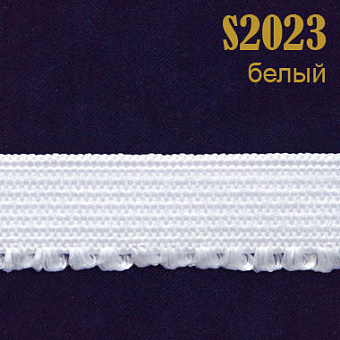 Резинка кружево 2023S белый