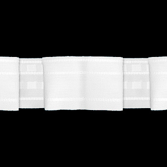 Шторная лента MAGAM U2/3-260 тканая, (К=1:2,6, корд-3 шнура) 5 см